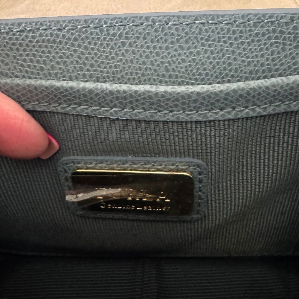 Furla Metropolis Blue Leather Crossbody Bag - Picture 6 of 6